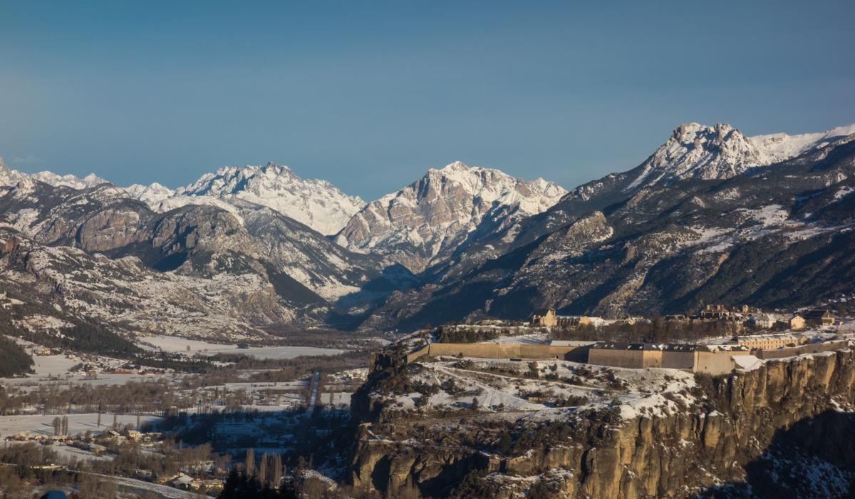 Mont Dauphin view from the gite